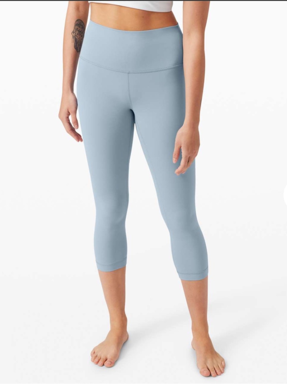 Lululemon | Chambray Align Crop 21”